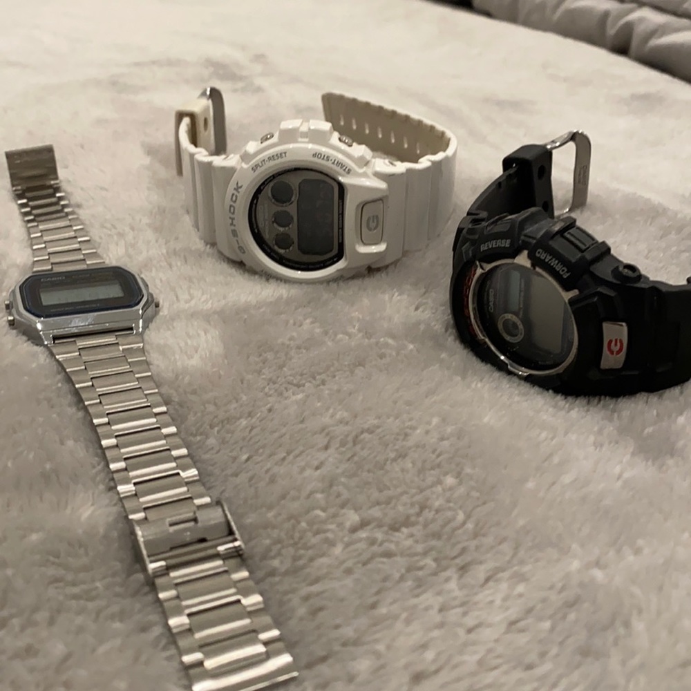Gshocks and Vintage Casio!